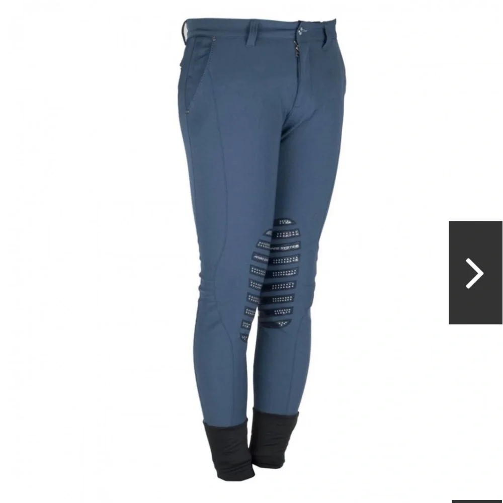 Animo Mundo KGrip Horse Riding Breeches in Deep Teal